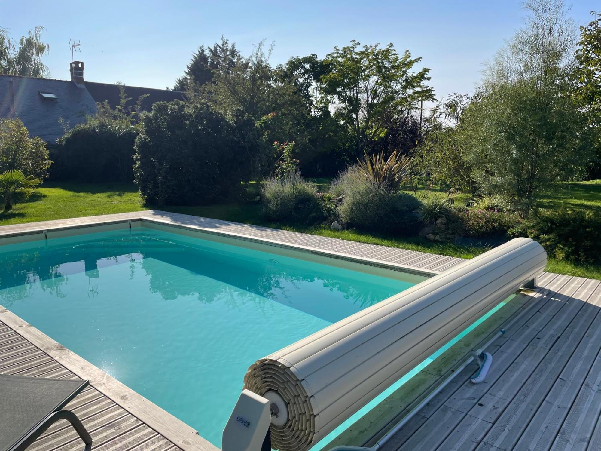 Chambres D Hotes Avec Piscine Et Spa La Foliere Saumur Villebernier Екстер'єр фото