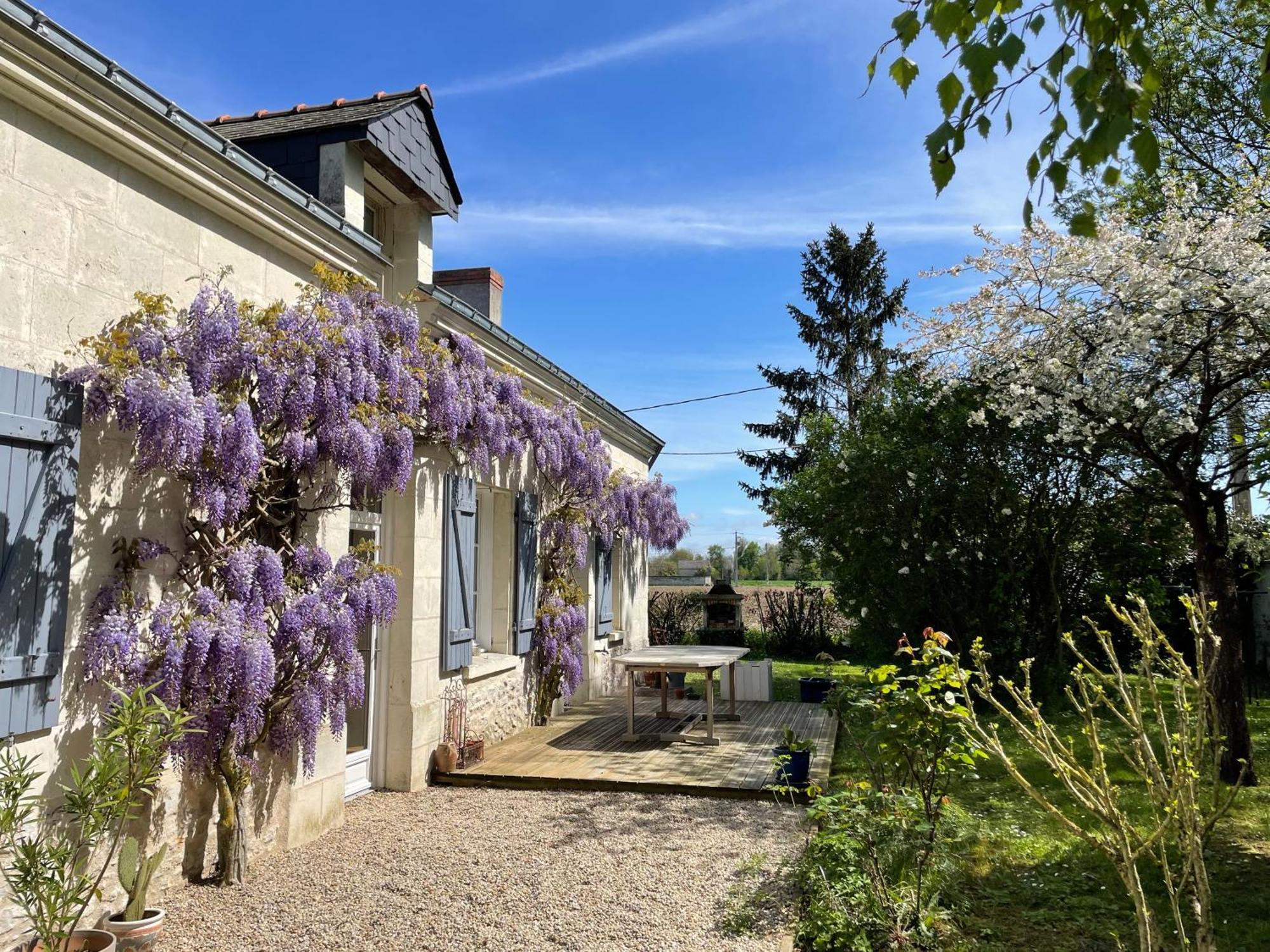 Chambres D Hotes Avec Piscine Et Spa La Foliere Saumur Villebernier Екстер'єр фото